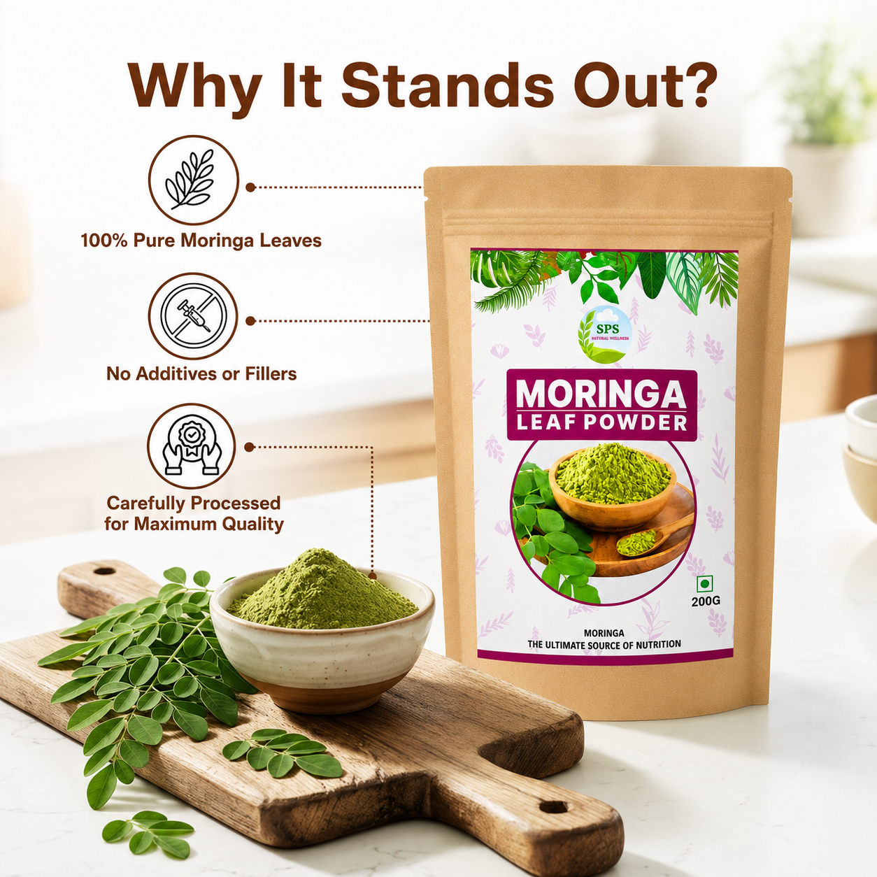 Moringa Powder 200g