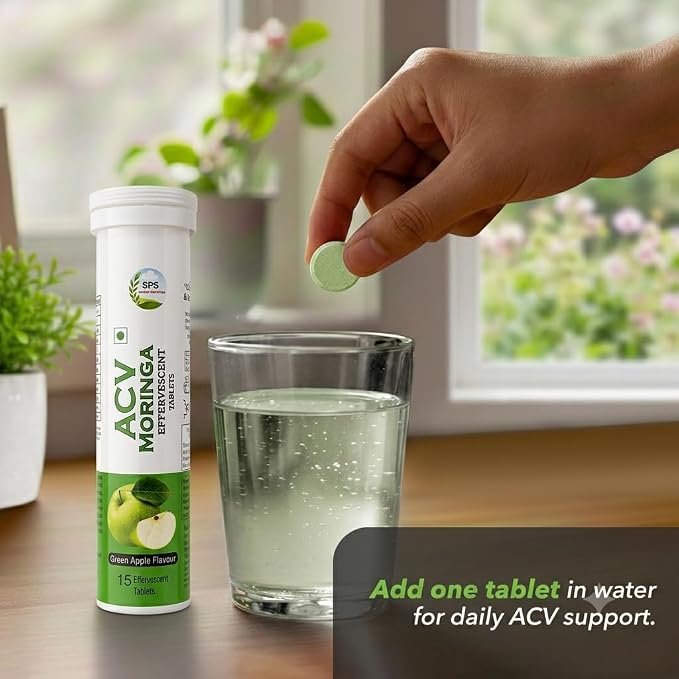 ACV MORINGA EF TABLETS COMBO OF THREE TUBES SUITABLE FOR MONTH (45) view 3